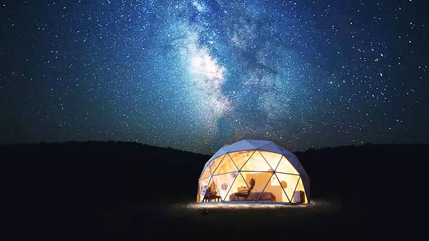 星空屋帐篷酒店 文旅投资的新蓝海与体验升级
